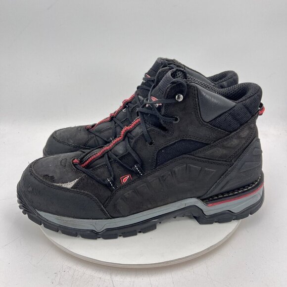 Red Wing Flexforce Men Size 14D 6671 Black Aluminum Safety Toe Hiking Boot - Picture 1 of 11